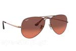 Occhiali da Sole Unisex Rayban 3689-AVIATOR-METAL-II 9151AA size 55