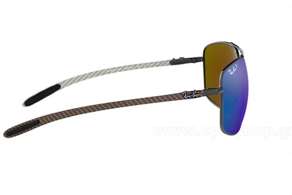 Rayban modello 8322CH di colore 004/A1 Chromance