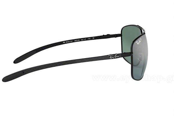 Rayban modello 8322CH di colore 002/5L Polarized