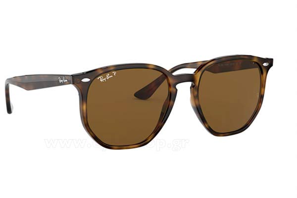 Occhiali da sole Rayban 4306 Hexagonal 710/83 polarized