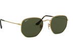 Occhiali da Sole Unisex Rayban 3548N 001/58 Hexagonal size 51