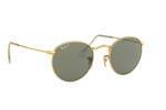 Occhiali da Sole Unisex Rayban 3447-ROUND-METAL 001/58 size 50