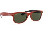 Occhiali da Sole Unisex Rayban 2132-New-Wayfarer 646631 size 55