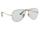 Occhiali da Sole Unisex Rayban 3689-AVIATOR-METAL-II 001/T3 size 58