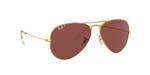 Occhiali da Sole Unisex Rayban 3025-Aviator 9196AF size 58