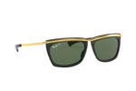 Occhiali da Sole Uomo Rayban 2419-OLYMPIAN-II 130358 size 56