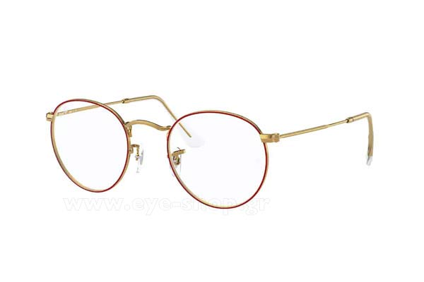 Occhiali da sole Rayban 3447V ROUND METAL 3106