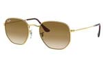 Occhiali da Sole Unisex Rayban 3548-HEXAGONAL 001/51 size 54