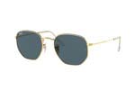 Occhiali da Sole Unisex Rayban 3548N 001/R5 Hexagonal size 51