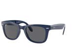 Occhiali da Sole Uomo Rayban 4105-Folding-Wayfarer 6197B1 size 50