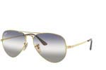 Occhiali da Sole Unisex Rayban 3689-AVIATOR-METAL-II 001/GF size 62