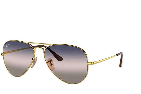 Rayban modello 3689 AVIATOR METAL II di colore 001/GE