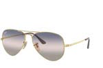 Occhiali da Sole Unisex Rayban 3689-AVIATOR-METAL-II 001/GE size 55