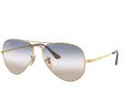 Occhiali da Sole Unisex Rayban 3689-AVIATOR-METAL-II 001/GD size 58