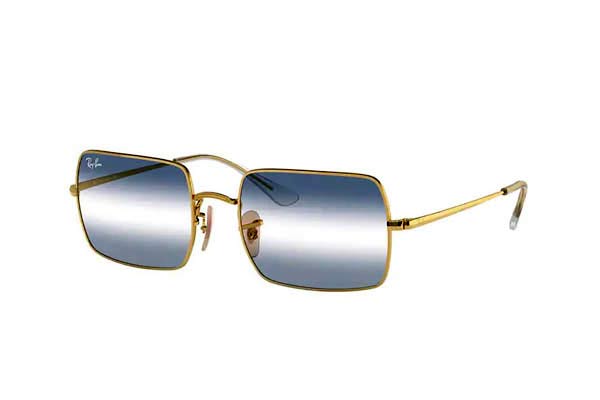 Rayban modello 1969 RECTANGLE di colore 001/GA