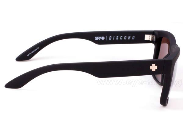SPY modello DISCORD di colore 183119973417 MATTE BLACK Happy Lens