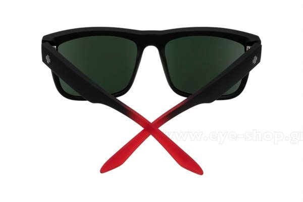 SPY modello DISCORD di colore 673119803673 SOFT MATTE BLACK RED