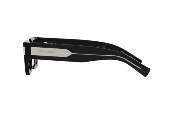 Saint Laurent modello SL 572 di colore 001 black crystal grey