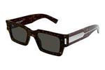 Occhiali da Sole Unisex Saint Laurent SL-572 002 havana crystal grey size 50