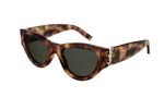 Occhiali da Sole Donna Saint Laurent SL-M94 003 Havana green size 53