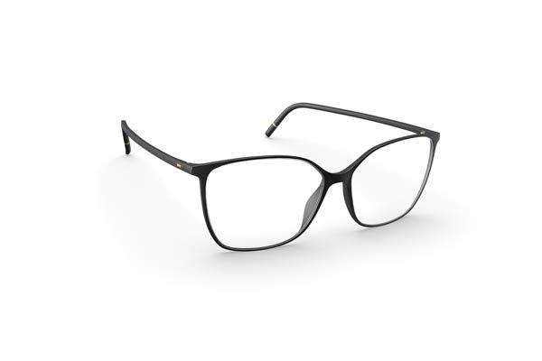 Occhiali da sole Silhouette 1612 Pure Wave 9030 Black Cotton