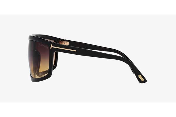 Tom Ford modello FT1066S Clint 02 di colore 01B