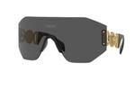 Occhiali da Sole Unisex VERSACE 2258 100287 Medusa Biggie Mask size 45