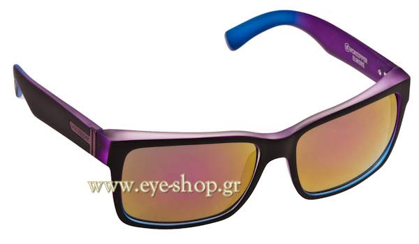 occhiali-da-sole Von Zipper Elmore VZSU79 BNB Purple Blue Satin 9094 Kosmic Chrome