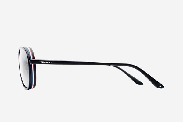 Vuarnet modello 2106 EDGE REGULAR di colore 0001 1136