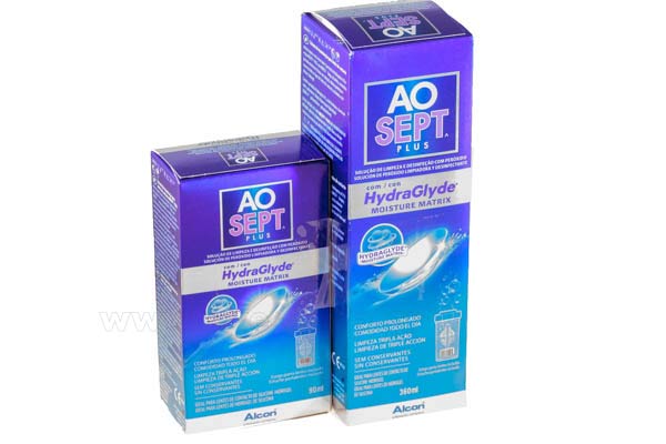 Soluzioni lenti a contatto  Alcon Ciba Aosept Plus 450ml Hydraglide  