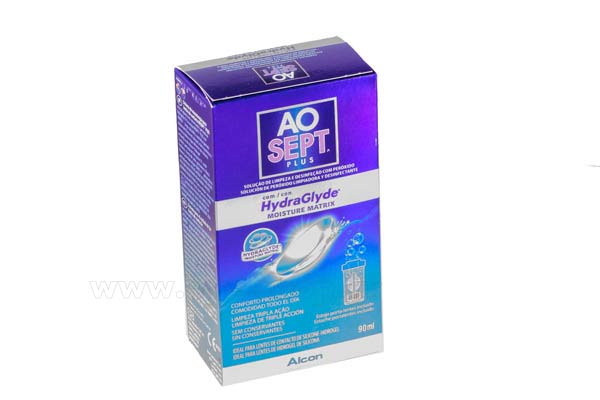 Soluzioni lenti a contatto  Alcon Ciba Aosept Plus 90ml Hydraglide  
