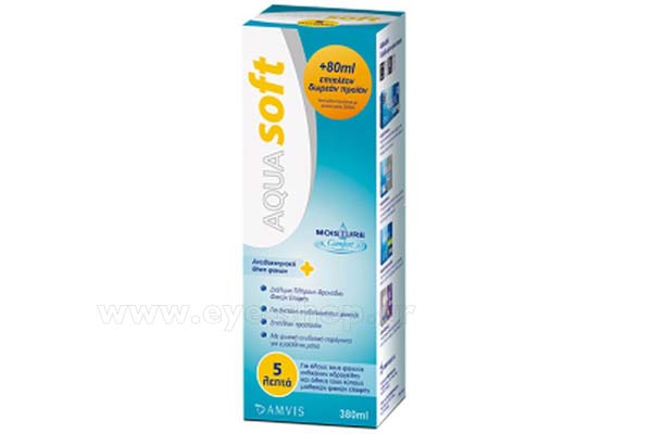 Soluzioni lenti a contatto  Amvis Aquasoft 360 ml  