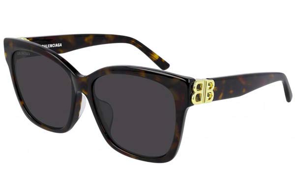 Balenciaga BB0102SA 002 size 57 Occhiali da sole Prezzo: 257,60