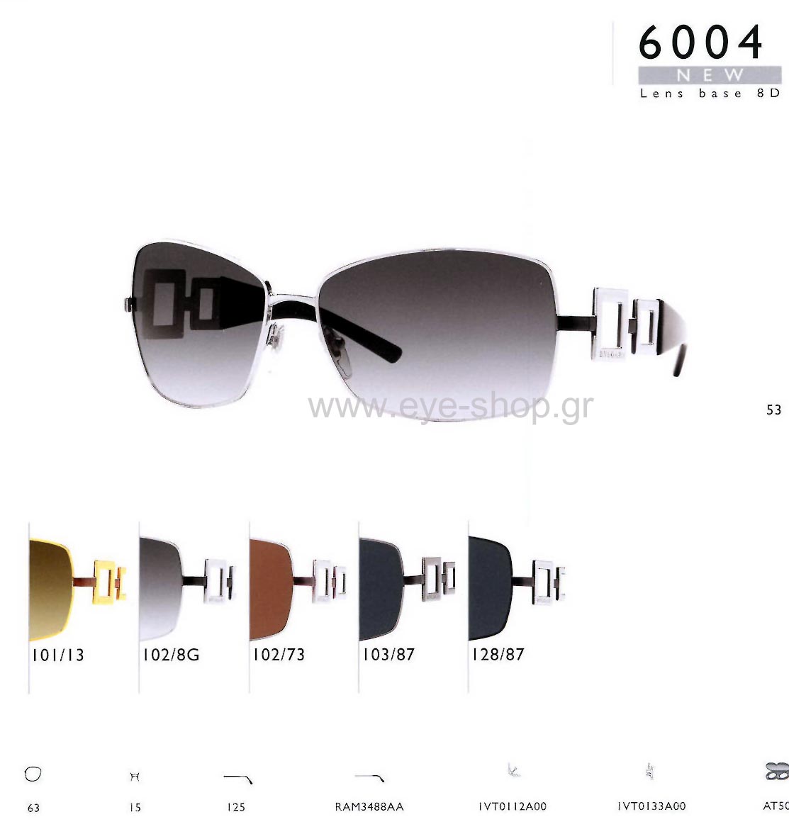 bulgari 6004 Occhiali da Sole 