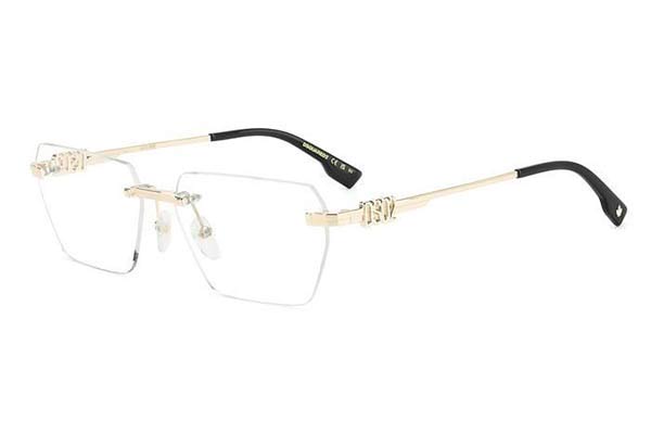 Dsquared2 D2 0102 3YG  size 58 Occhiali da vista Prezzo: 205,00