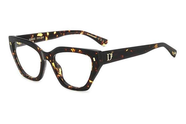 Dsquared2 D2 0117 086  size 53 Occhiali da vista Prezzo: 149,89