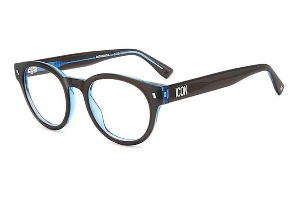 Dsquared2 ICON 0014 3LG  size 49 Occhiali da vista Prezzo: 132,98