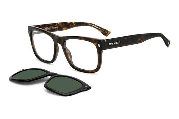 Dsquared2 D2 0100CS 086 UC size 55 Occhiali da vista Prezzo: 210,00