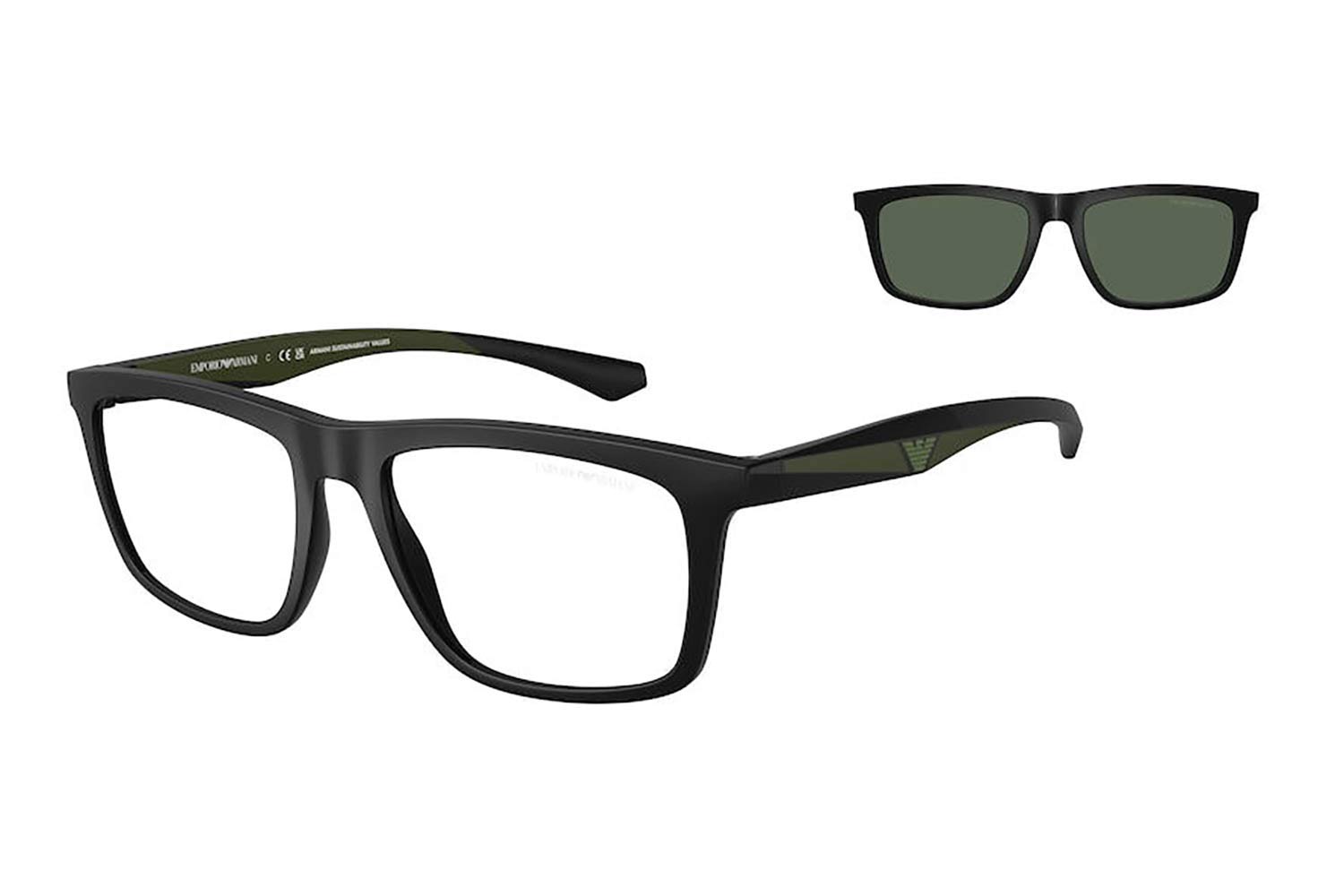 Emporio Armani 4235 50011W size 53 Occhiali da vista Prezzo: 139,00