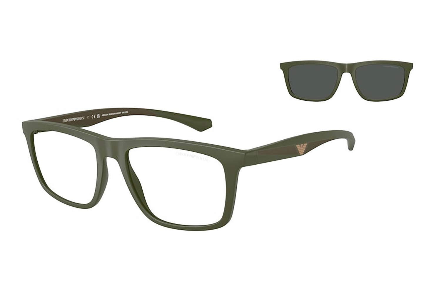 Emporio Armani 4235 61841W size 53 Occhiali da vista Prezzo: 139,00