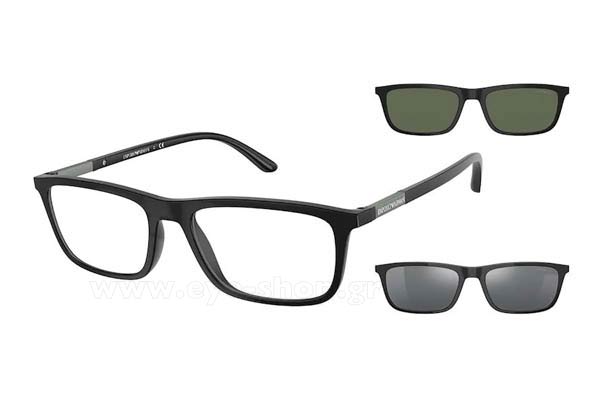 Emporio Armani 4160 50421W size 55 Occhiali da vista Prezzo: 124,98