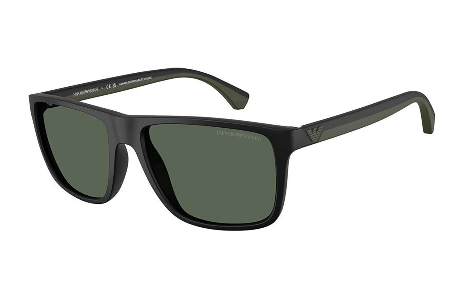Emporio-Armani 4033 500171 size 56 Occhiali da sole Prezzo: 117,85