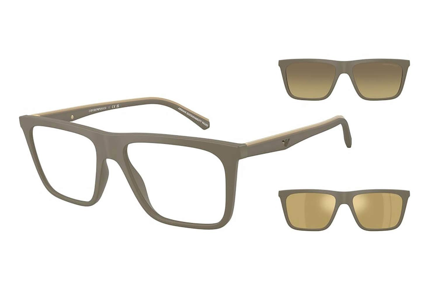 Emporio Armani 4258 54371W size 54 Occhiali da vista Prezzo: 148,00