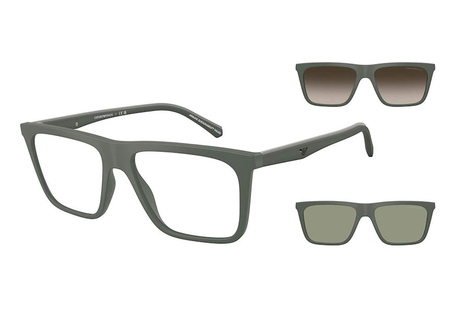 Emporio Armani 4258 63121W size 54 Occhiali da vista Prezzo: 148,00