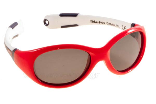 Fisher-Price FIPS-71 Red Ελαστικός σκελετός άθραυστος size 45 Occhiali da sole Prezzo: 34,56