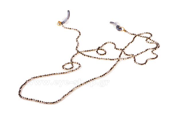 Accessori occhiali - cordoni  Grippy ThinChain-round Gold Black 1 Prezzo: 12,00