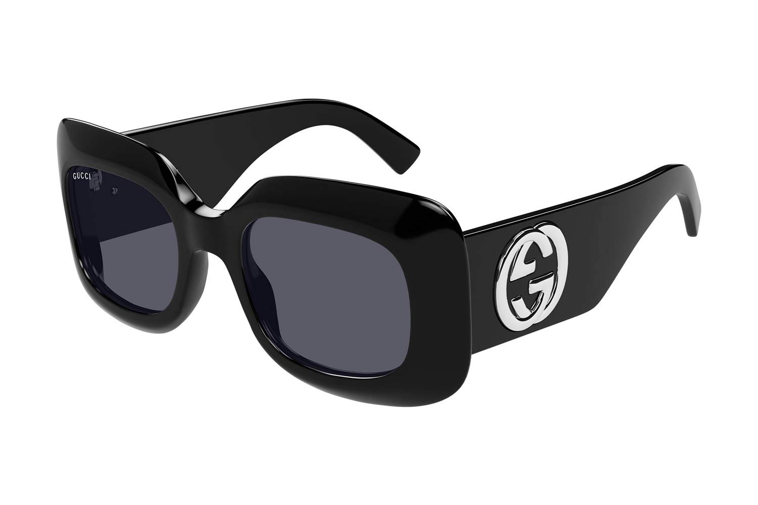 Gucci GG1695S 001 black black grey size 51 Occhiali da sole Prezzo: 224,17