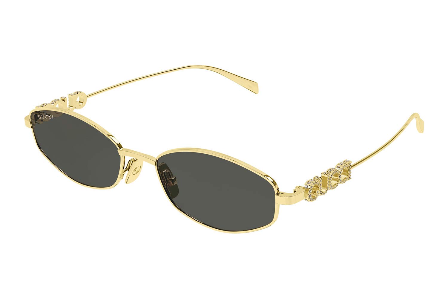 Gucci GG1802S 001 gold gold grey size 55 Occhiali da sole Prezzo: 319,99