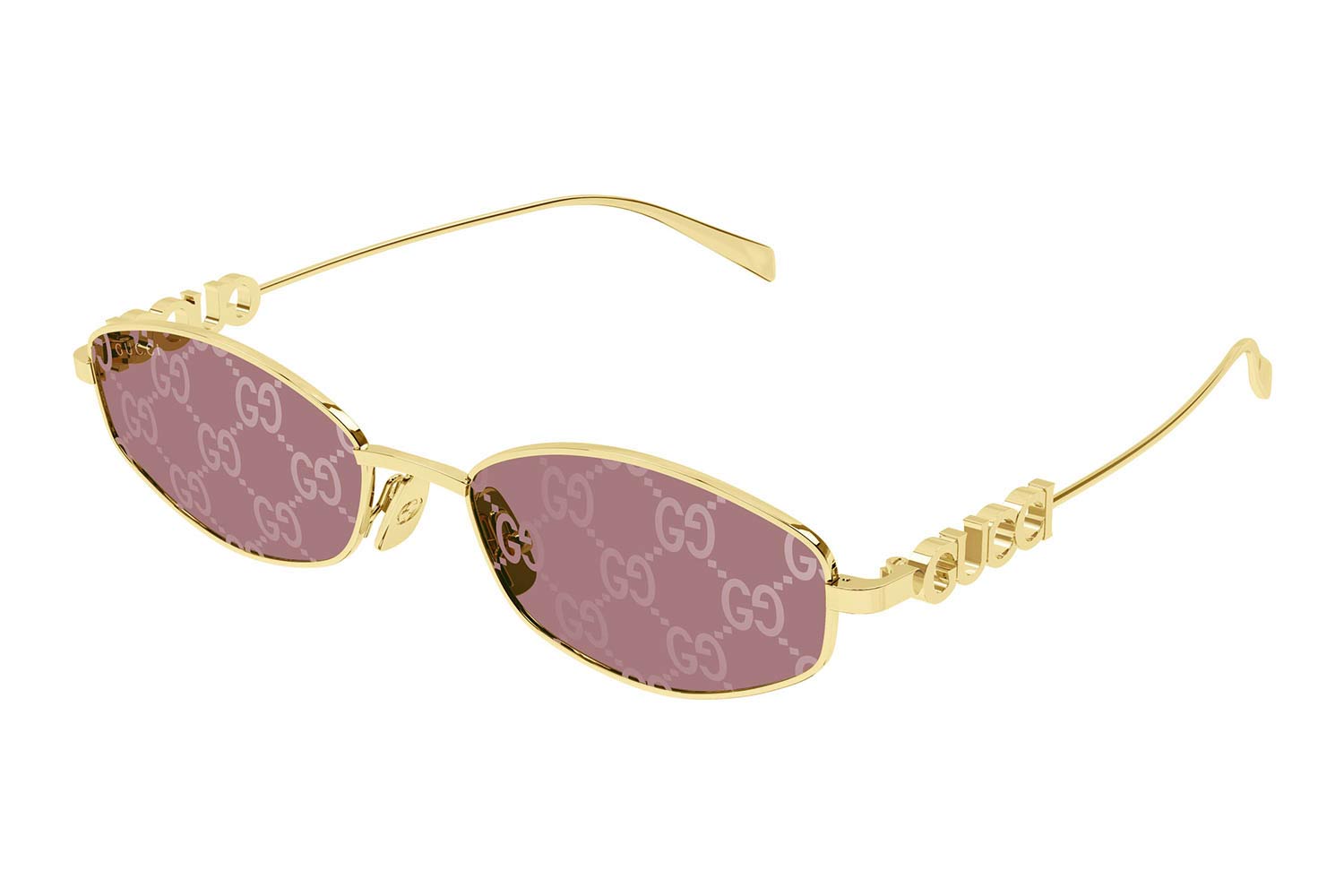 Gucci GG1802S 002 gold gold red size 55 Occhiali da sole Prezzo: 299,99