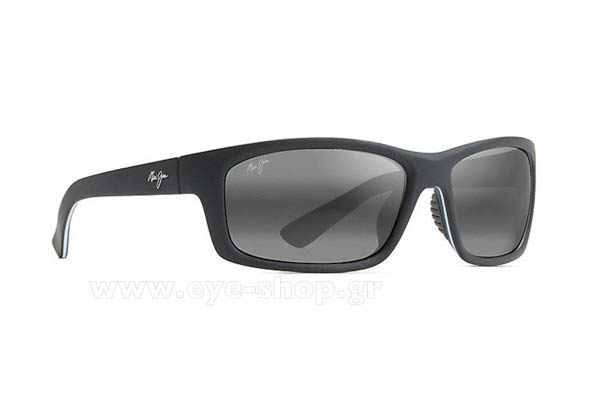 Maui-Jim KANAIO-COAST 766-02MD Blue white Bt Grey Superthin Glass  Polarized plus size 61 Occhiali da sole Prezzo: 225,56